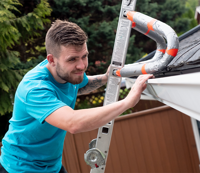Choose a gutter pro who can install, maintain and clean your gutters for the lifetime of your home.