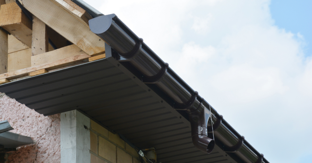 Gutters and eaves work together to keep you home safe and dry.